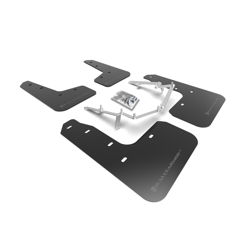 Mud Flap Kit - MF71-UR-BLK/GRY